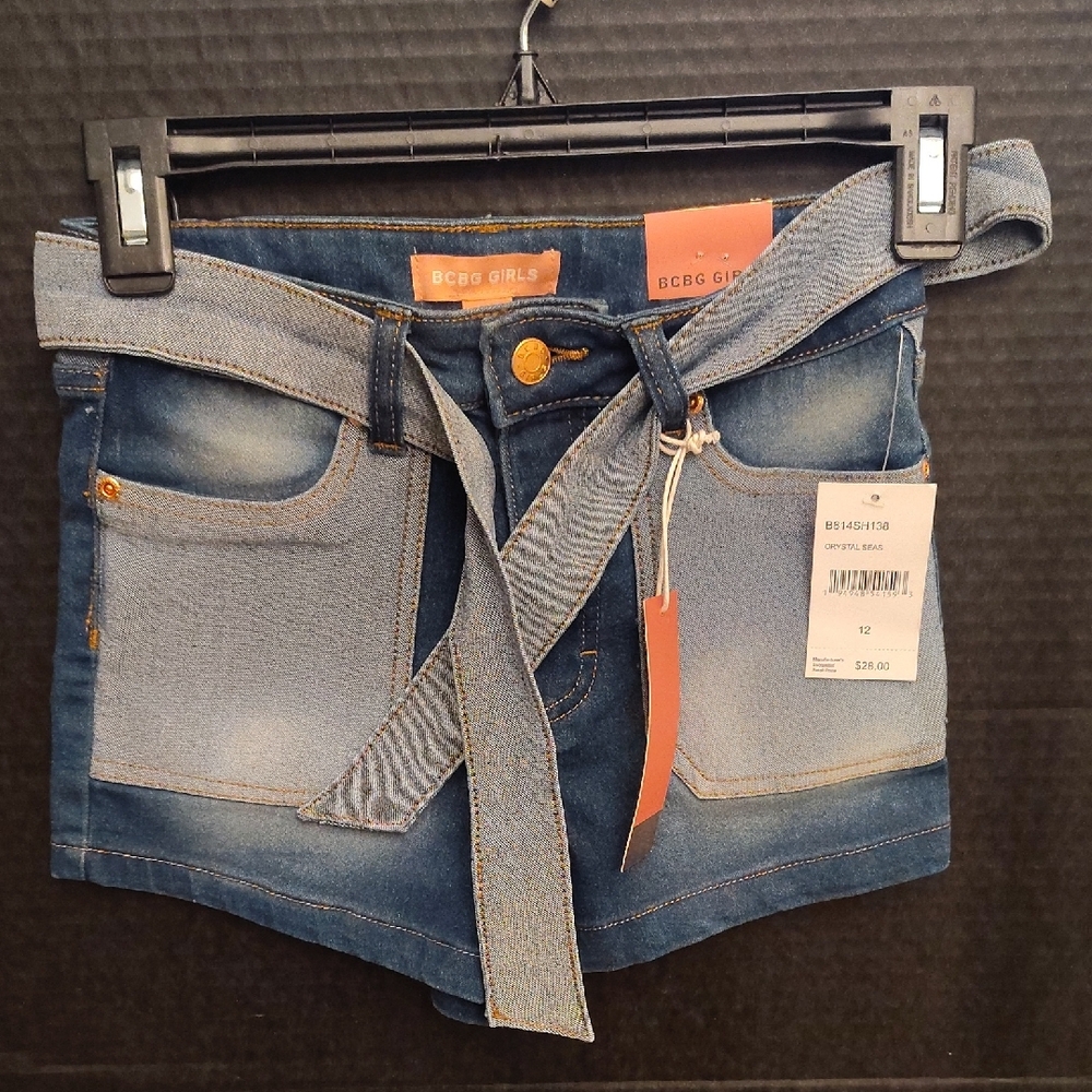 Blue Denim Shorts